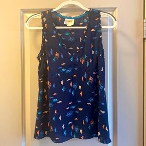 Anthropologie Maeve sleeveless top